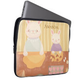 Oma backt Kekse Laptopschutzhülle (Vorne Rechts)