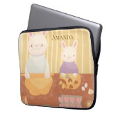 Oma backt Kekse Laptopschutzhülle (Vorderseite Links)