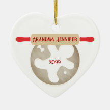 Oma Baking Ornament Gingerbrot Mann