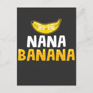Oma Banana Großmutter Lustige Oma Postkarte