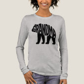 Oma Bär Tri-Blend Shirt (Vorderseite)