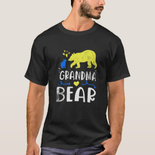 Oma Bären Familie Matching Down Syndrom Awarene T-Shirt