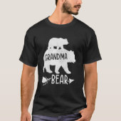 Oma Bear Matching Family Bären Mütter Day Wome T-Shirt (Vorderseite)