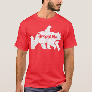 Oma Bear mit 3 Cubs, Oma Bear Shiar T-Shirt