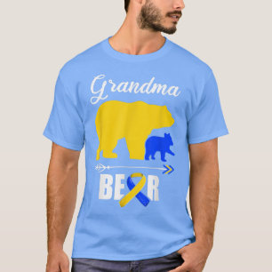 Oma Bear T21 Großkind , Down Syndrome Awarenes T-Shirt
