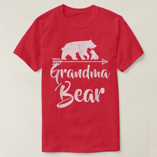 Oma Bear T Best Gift Mother's Day  T-Shirt (Design vorne)