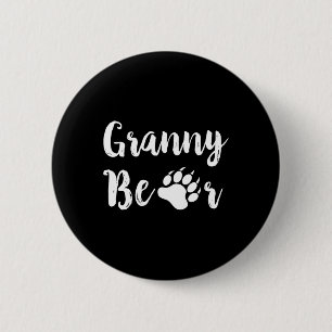 Oma Bear T Shirt Granny Bear Mütter Tagesgeschenk Button