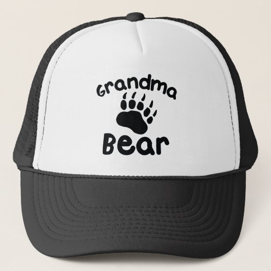Oma Bear Truckerkappe (Vorderseite)