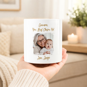 Oma Bestes Kapitel Foto Enkelkind Kaffeetasse
