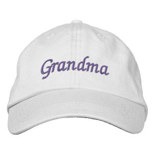 Oma bestickte Baseballkappe
