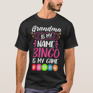 Oma Bingo Player Funny Bingo Quote Design T-Shirt