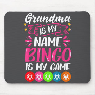 Oma Bingo Spieler Lustiges Bingo Zitat Design  Mousepad
