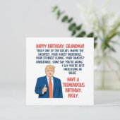 Oma Birthday Karte (Stehend Vorderseite)