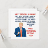 Oma Birthday Karte (Vorderseite/Rückseite Beispiel)