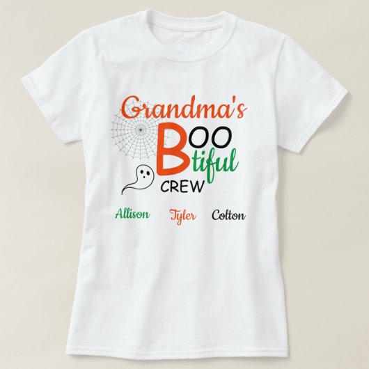 Oma-bootiere Crew T-Shirt (Design vorne)