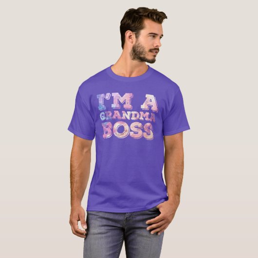 Oma Boss Granny Boss Mothers Day Mütter Frien T-Shirt (Vorne ganz)