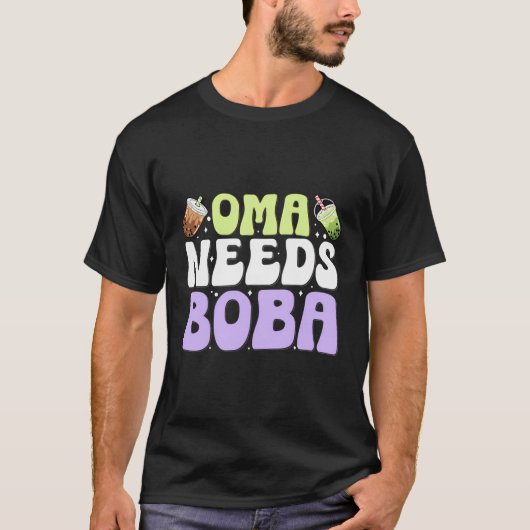 Oma braucht Boba Boba Liebhaber von Bubble Tee Kos (Vorderseite)