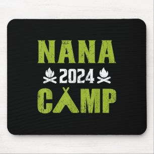 Oma-Camp 2024 Familienurlaub Sommer-Camping-Crew Mousepad