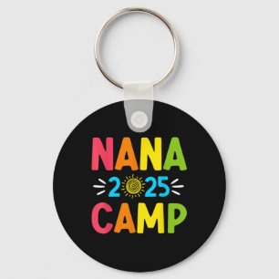 Oma-Camp 2025 Familienurlaub Sommer-Camping-Crew Schlüsselanhänger