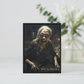 Oma Celia Postkarte (Stehend Vorderseite)