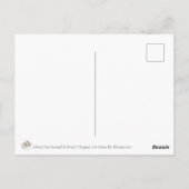 Oma Celia Postkarte (Rückseite)