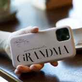 Oma | Chic Boho Lettering & Floral Case-Mate iPhone Hülle