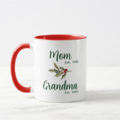 Oma Christmas Keepake Holiday Tasse (Links)