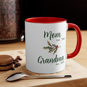 Oma Christmas Keepake Holiday Tasse