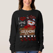 Oma Christmas Sweatshirt (Vorderseite)