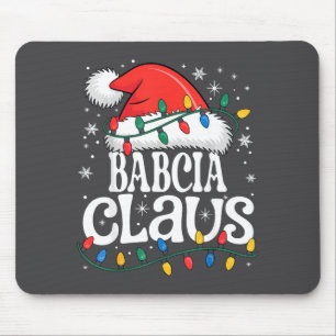 Oma Claus Lustiges Weihnachten Großmutter Ferien Mousepad