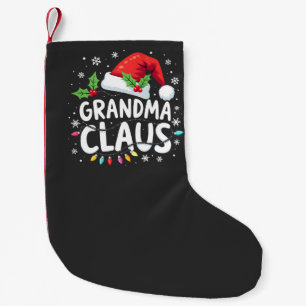 Oma Claus Weihnachtsfamilienausstattung Gewerkscha Kleiner Weihnachtsstrumpf
