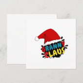 Oma Claus Weihnachtsgeschenk, (Vorne/Hinten)