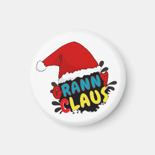 Oma Claus Weihnachtsgeschenk, Magnet