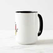 Oma Claus Weihnachtsgeschenk, Tasse (VorderseiteRechts)