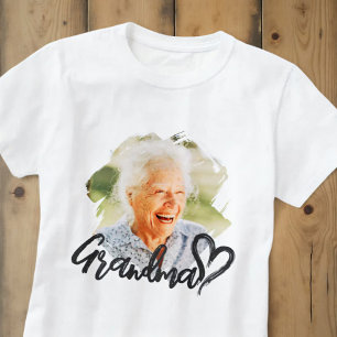 Oma Cool Modern Einfacher Grunge T-Shirt