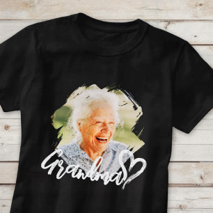 Oma Cool Modern Einfacher Grunge T-Shirt