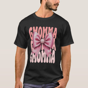 Oma Coquette Schleife Rosa Süße Oma Muttertag T-Shirt