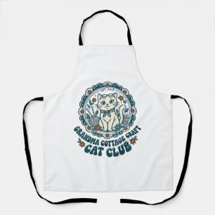 Oma Cottage Craft Katze Haustierliebhaber Shirt Ku Schürze