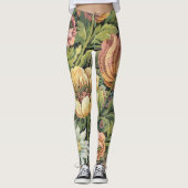 Oma-Couch-Muster 2 Leggings (Vorderseite)