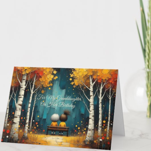 Oma Custom Birthday Card Karte