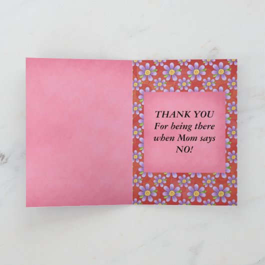 Oma danke Karte (Innenseite)