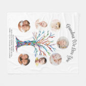 Oma, das wir Ihnen persönlich anbieten, wir Liebe Fleecedecke (Vorderseite (Horizontal))