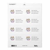 Oma de Twin Girls Geschenke (Vorne)