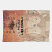 Oma Deb's Brownie-Rezept Geschirrtuch (Horizontal)