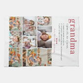 Oma Definition | 8 FOTO PERSONALISIERT Geschirrtuch (Horizontal)