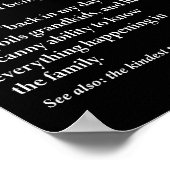 Oma Definition Lustige Großmutter Omis Poster (Ecke)