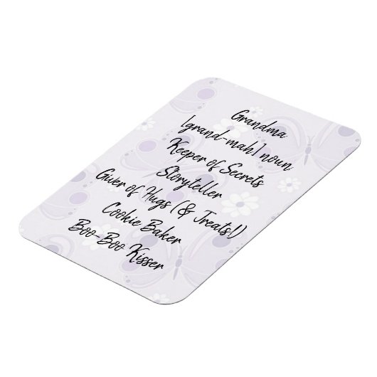 Oma Definition Magnet (Linke Seite)