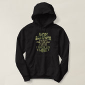Oma der Armee für ein stolzes Militärkrima Hoodie (Design vorne)