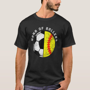 Oma der Ballspieler   Fußball Softball Oma T-Shirt