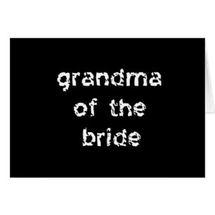 Oma der Braut